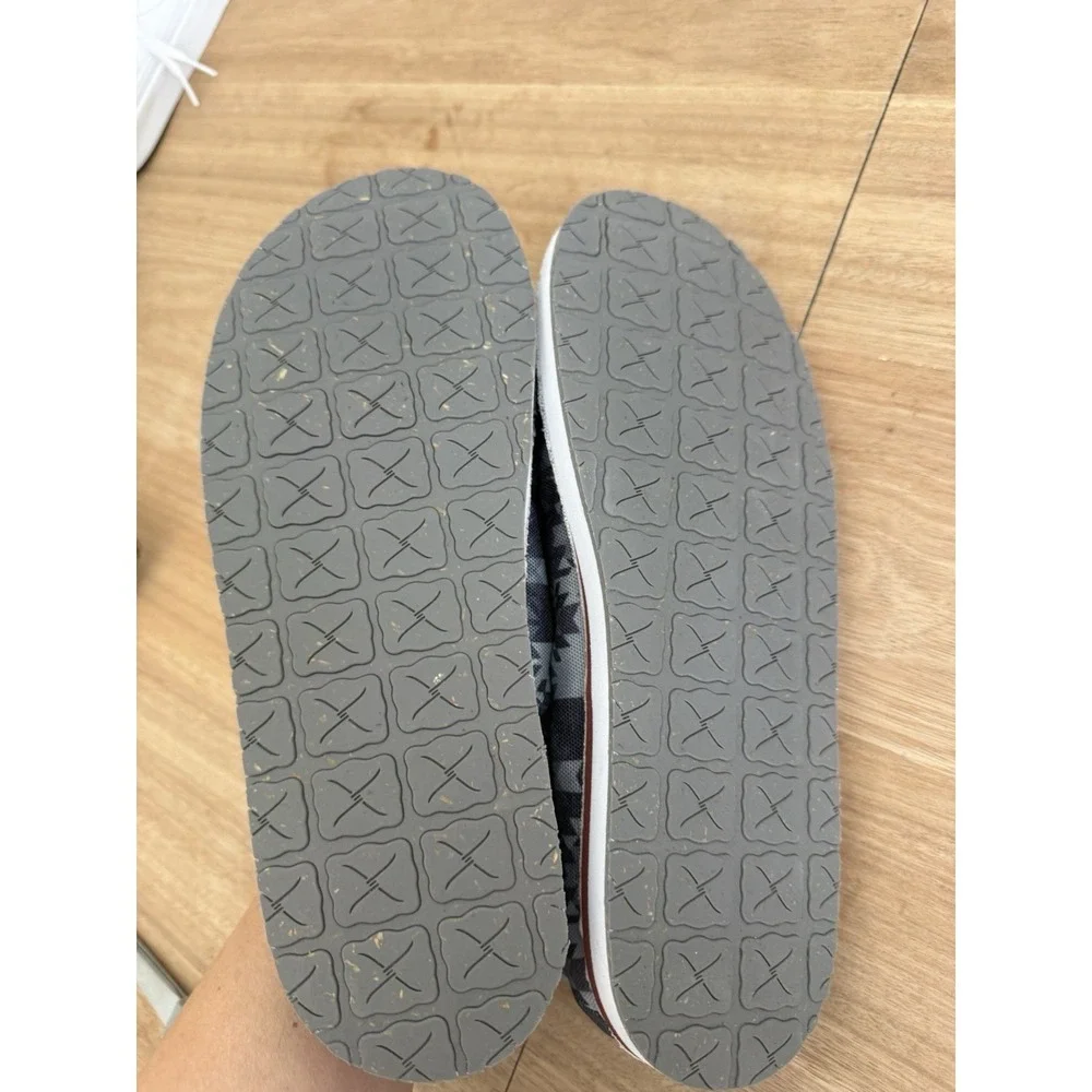Twisted‎ X Hooey Slip On Loafers Gray Aztec Print Casual Shoes Men's 8.5 New